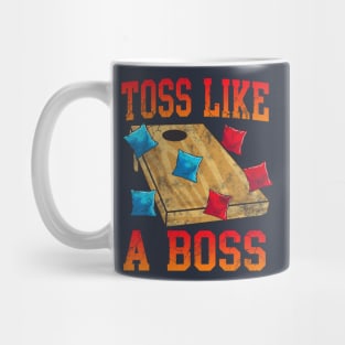 Cornhole Toss Like A Boss Bean Bag Game Mug